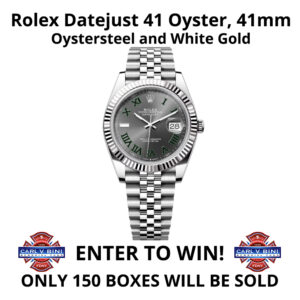 Rolex Datejust 41 Oyster, 41mm Oystersteel and White Gold