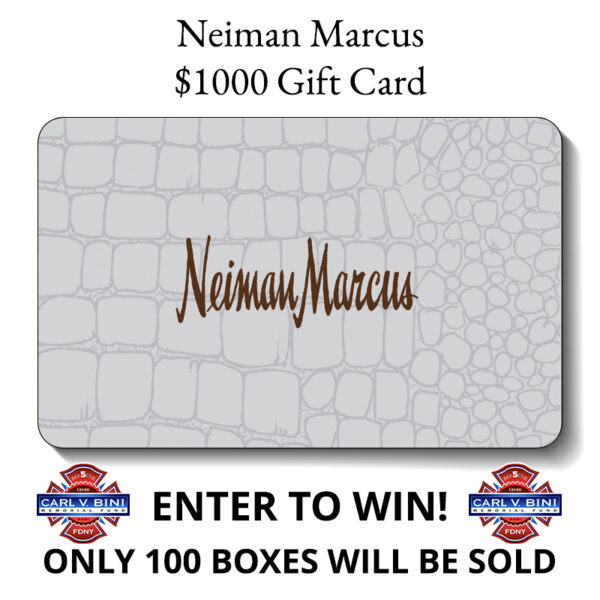 Enter to win a $1000 Neiman Marcus Gift Card. Only 100 boxes will be sold